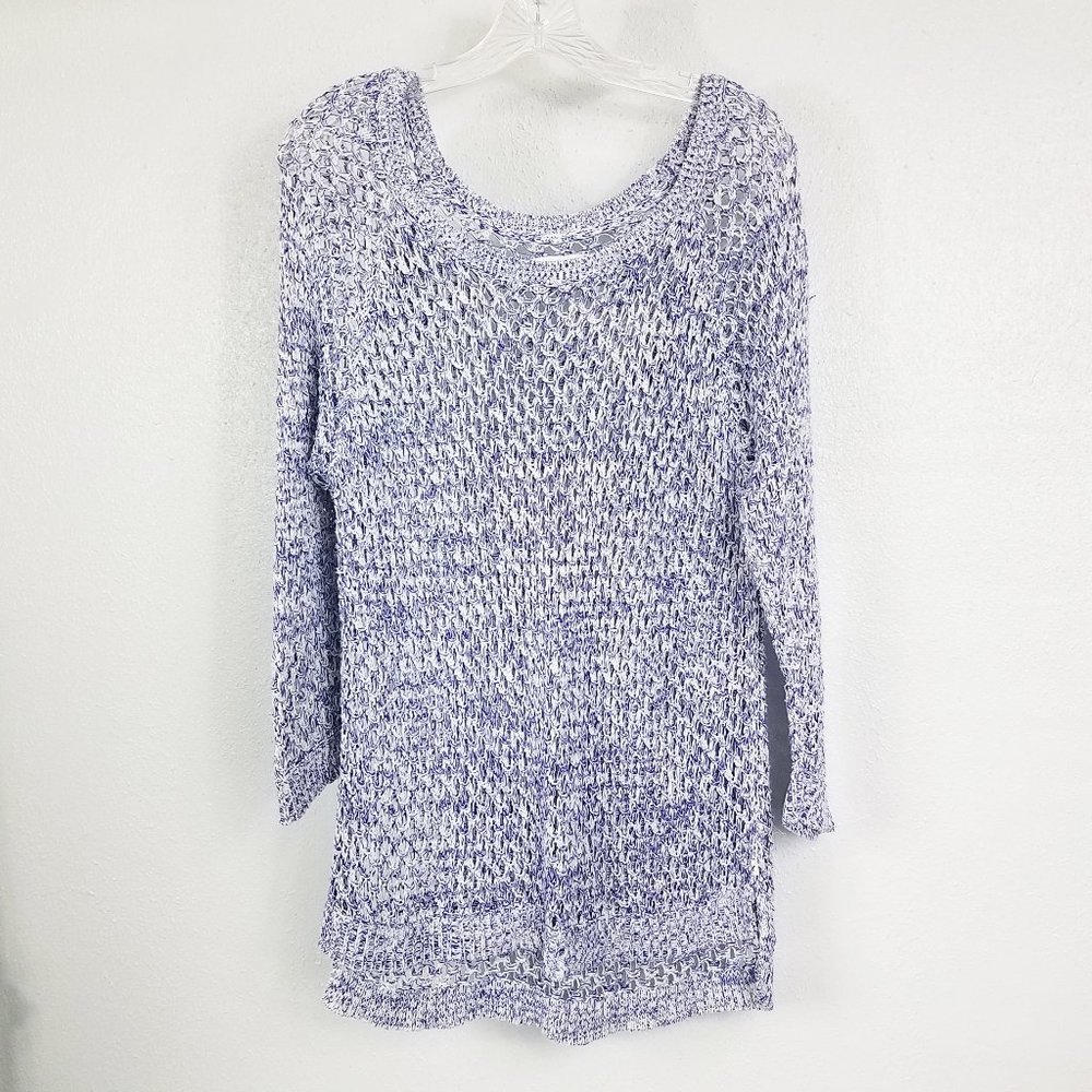 American Eagle Outfitters Women's Crochet Top Shirt Blouse Sweater